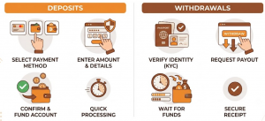 Beginner tips for casino deposits and withdrawals