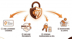 Keeping your money safe at online casinos in Ireland