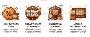 What makes an online slot top rated at TopRatedCasinosIreland